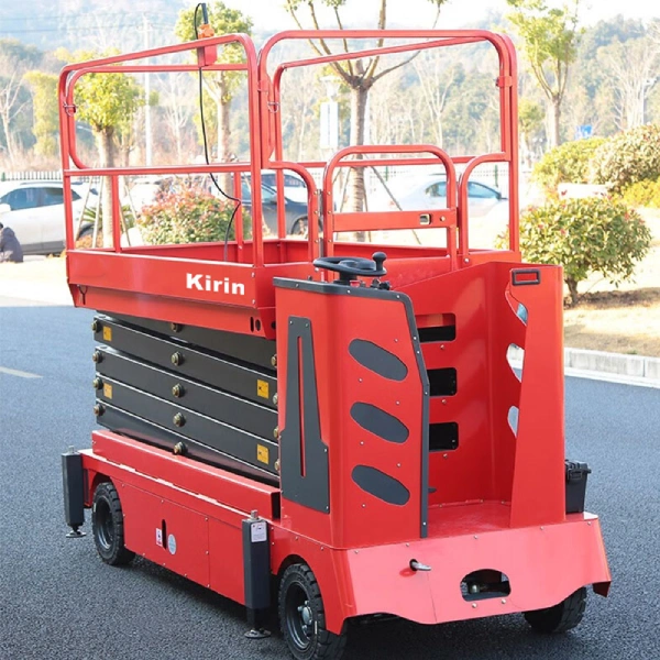Steering-scissor-lifts