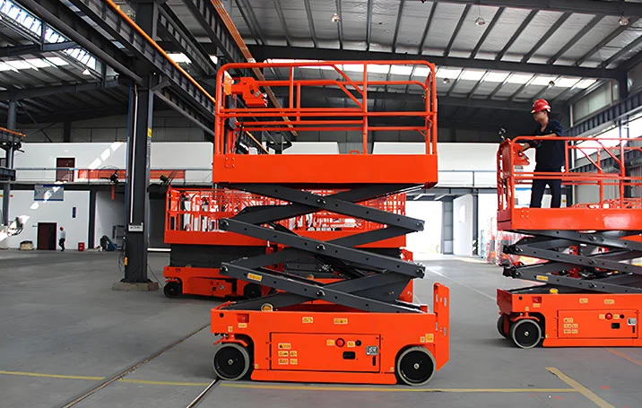 Electric-Scissor-Aerial-Work-Platform-Application