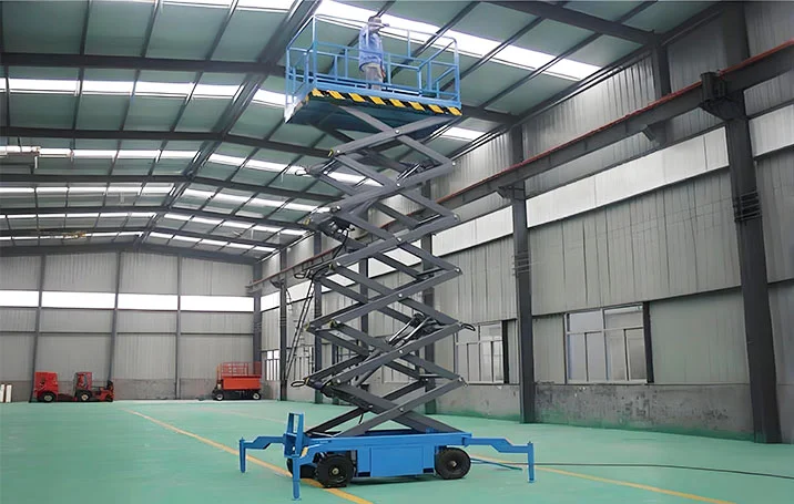 Mobile-Scissor-Lifts-application