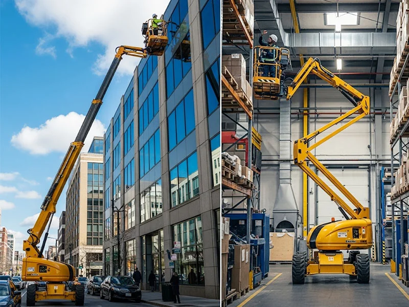 operating a boom lift