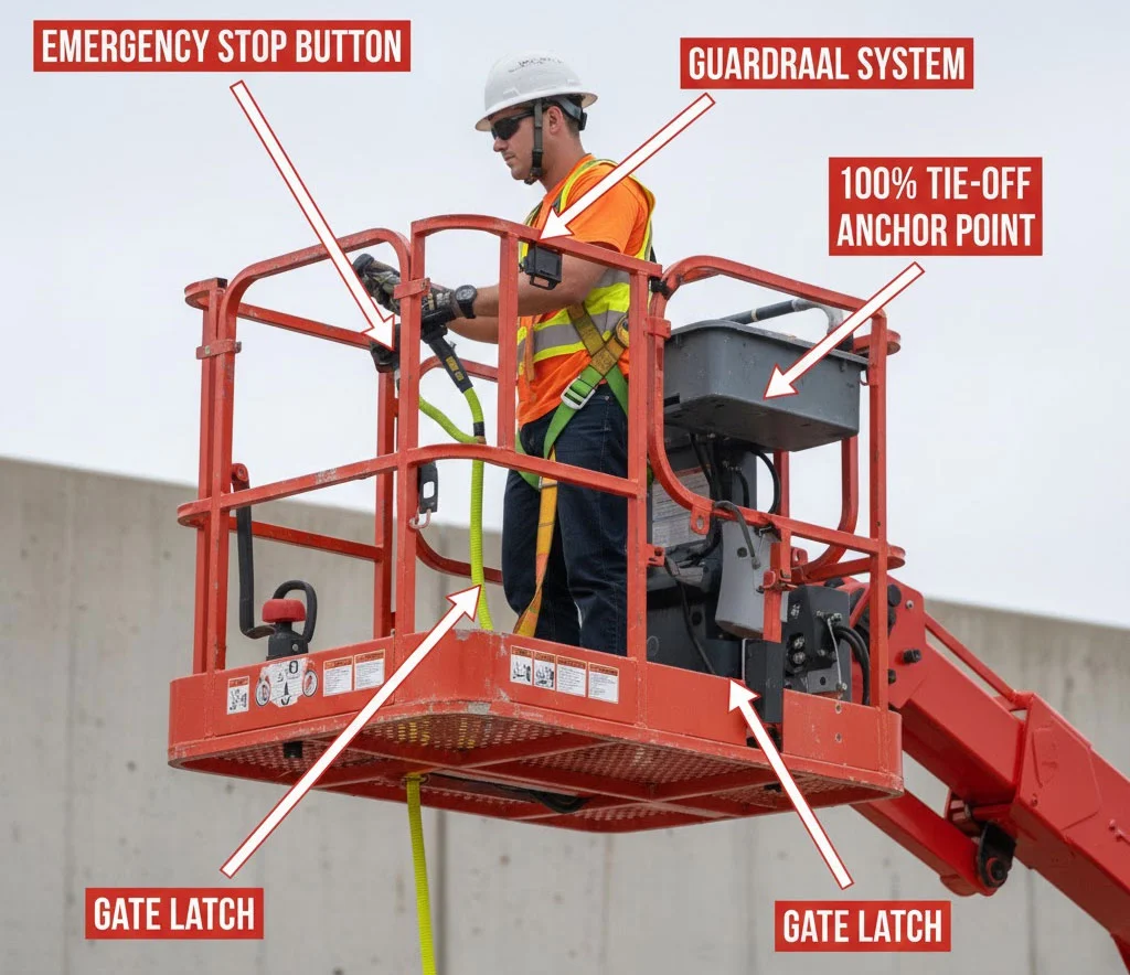 osha-scissor-lift-safety-harness