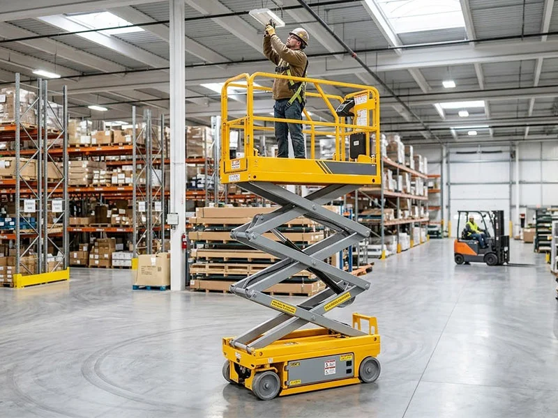 how-does-a-scissor-lift-work