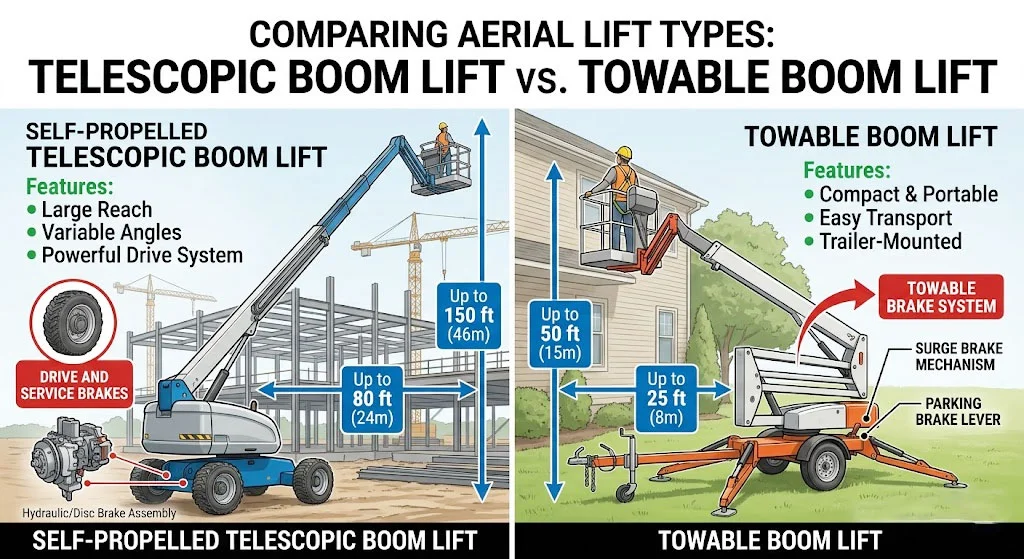 boom-lift-brake-system