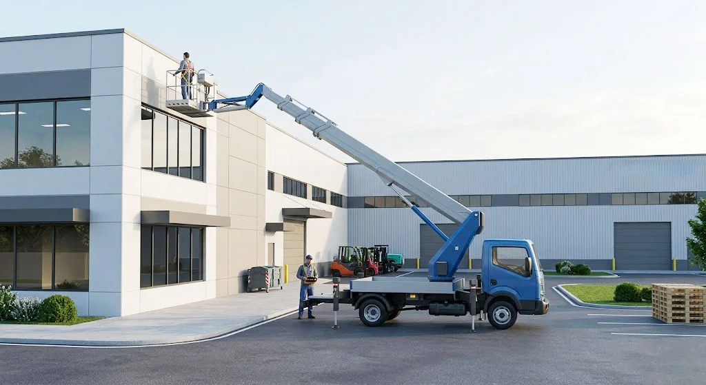 boom-lift-truck