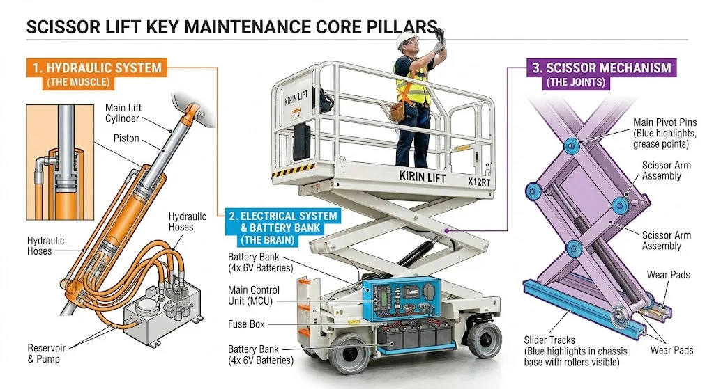 hydraulic-scissor-lift-service-maintenance