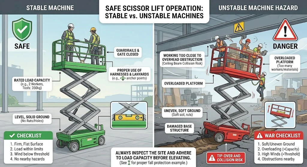 safety-rules-for-scissor-lifts